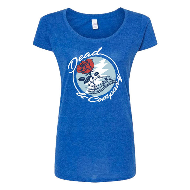 Dead and Company The Final Rose Ladies Tee