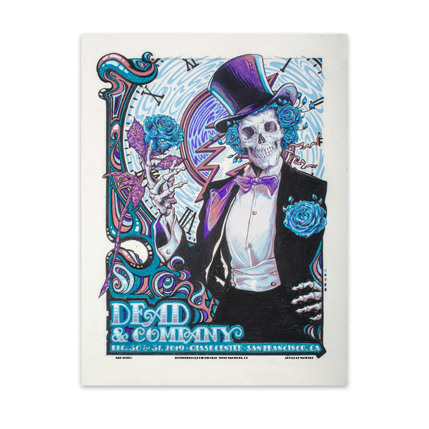 2019 Chase Center San Francisco Exclusive Event Poster-Dead & Company